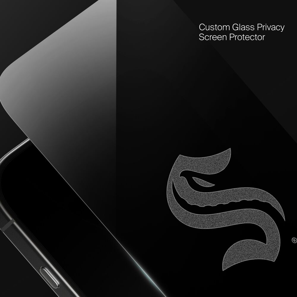Seattle Kraken Custom Glass Screen Protector, , hi-res