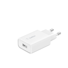 Cargador de pared USB-A de 18 W con Quick Charge 3.0, Blanco, hi-res