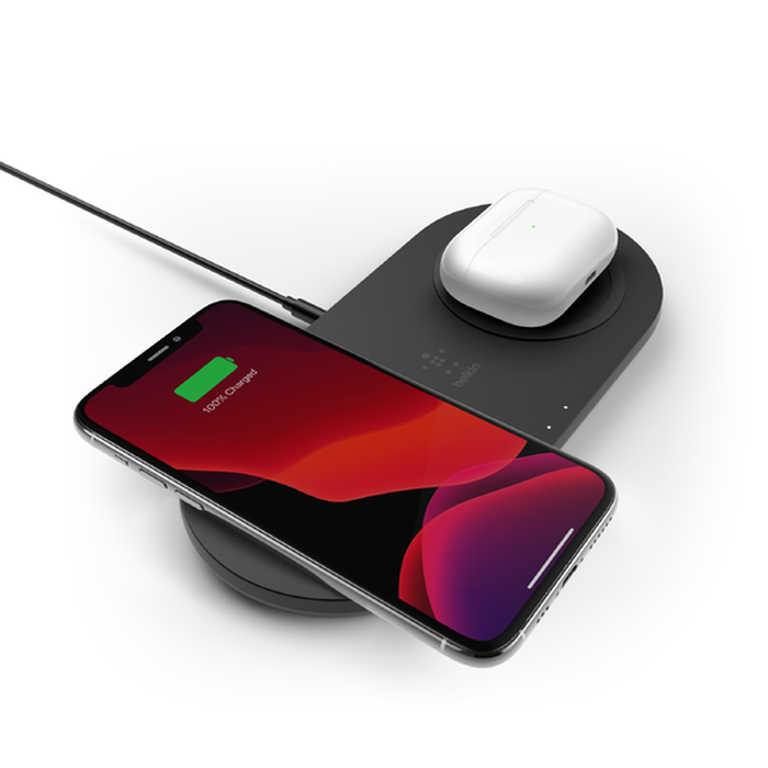 ワイヤレスカーチャージャー15W,iPhone 12 se 11 8,Samsung S20,携帯電話用,誘導充電ベース