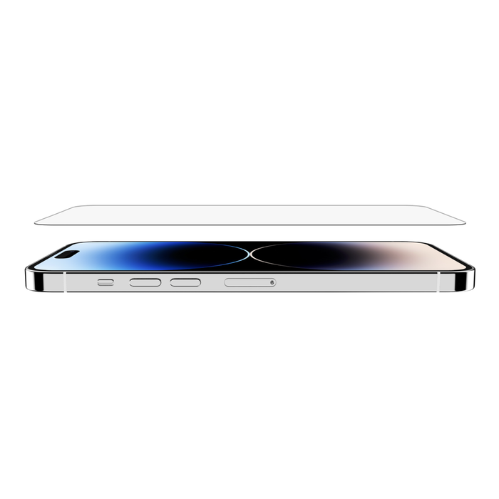 Protector de pantalla UltraGlass con revestimiento antimicrobiano para iPhone 14 Pro Max, , hi-res