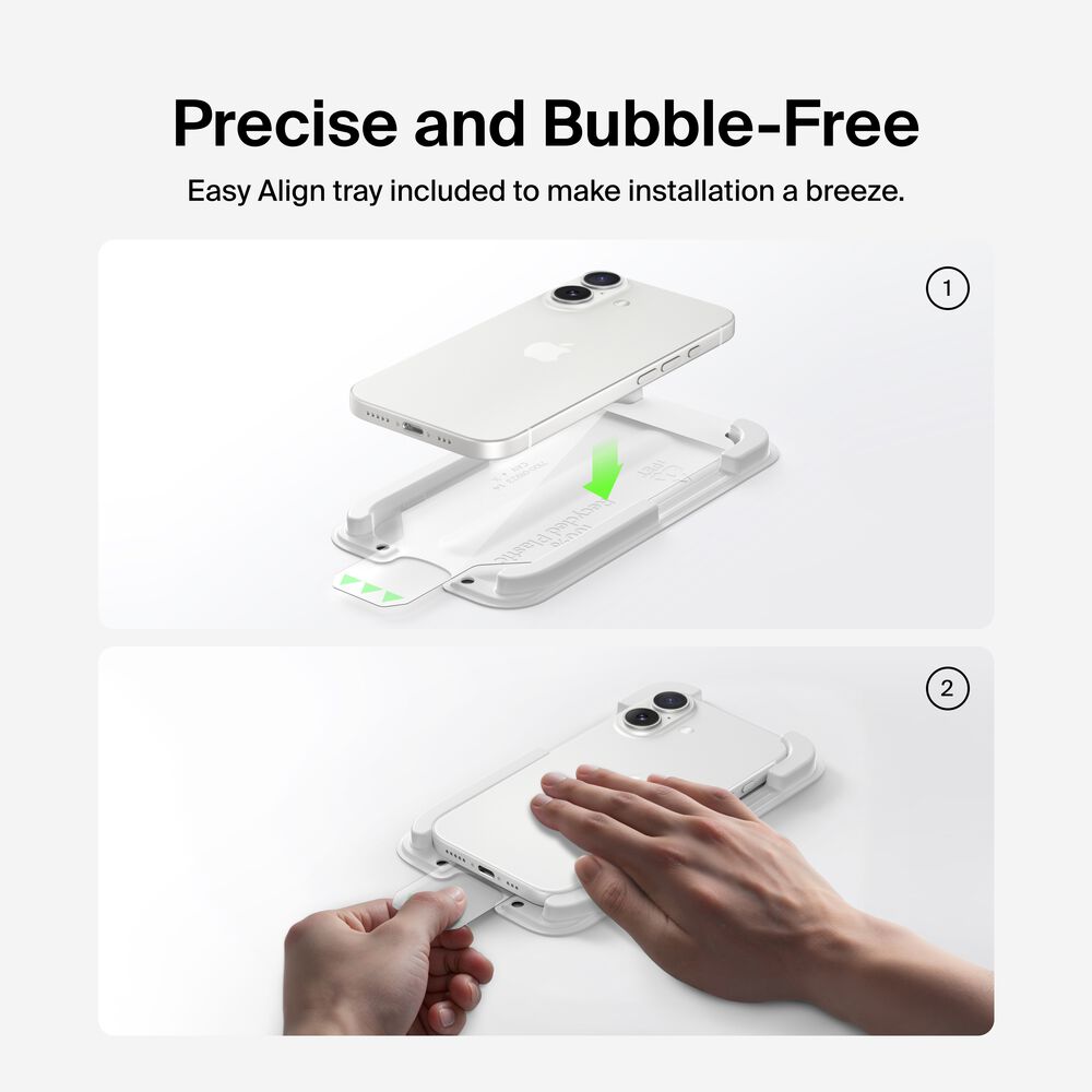 InvisiGlass Screen Protector for iPhone Air, , hi-res