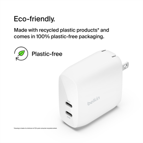 USB-C® Wall Charger with PPS 60W, White, hi-res