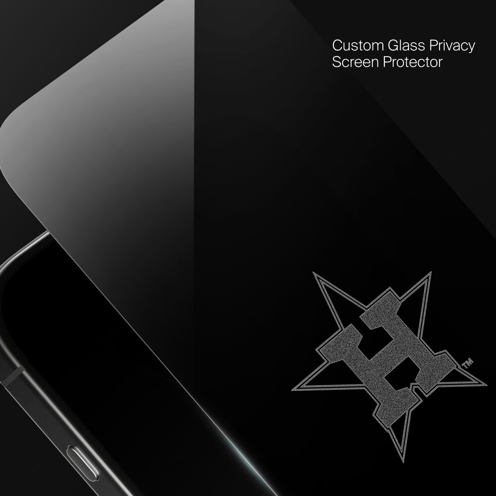 Houston Astros Custom Glass Screen Protector, , hi-res