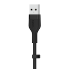 C&acirc;ble USB-A avec connecteur Lightning, Noir, hi-res