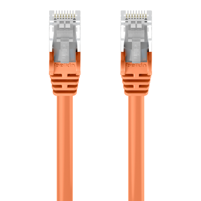 Cat6 Snagless Patch Cable, Orange, hi-res