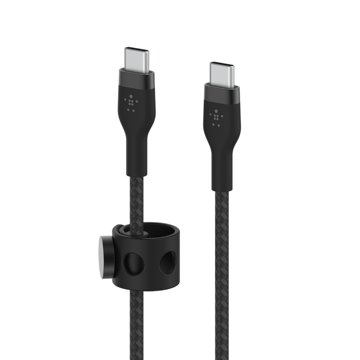 USB-C 至 USB-C 連接線, Black, hi-res