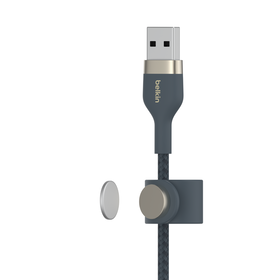 USB-A to USB-C Cable 15W, Blue, hi-res