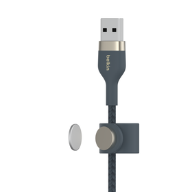 USB-A to USB-C&reg;ケーブル, 青, hi-res