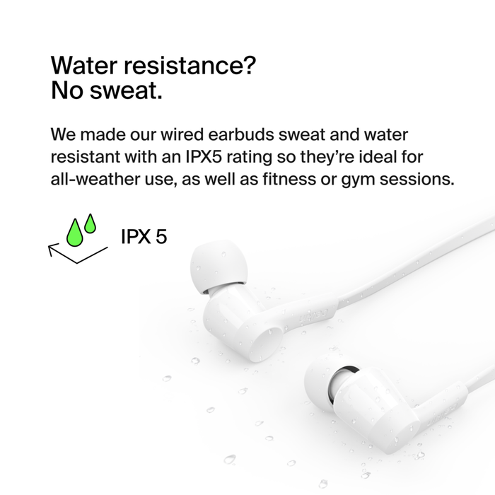 Wired Earbuds with USB C Connector Belkin US
