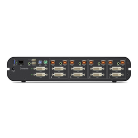 Secure Dual-Head DVI-I KVM Switch, 4-Port with CAC, , hi-res