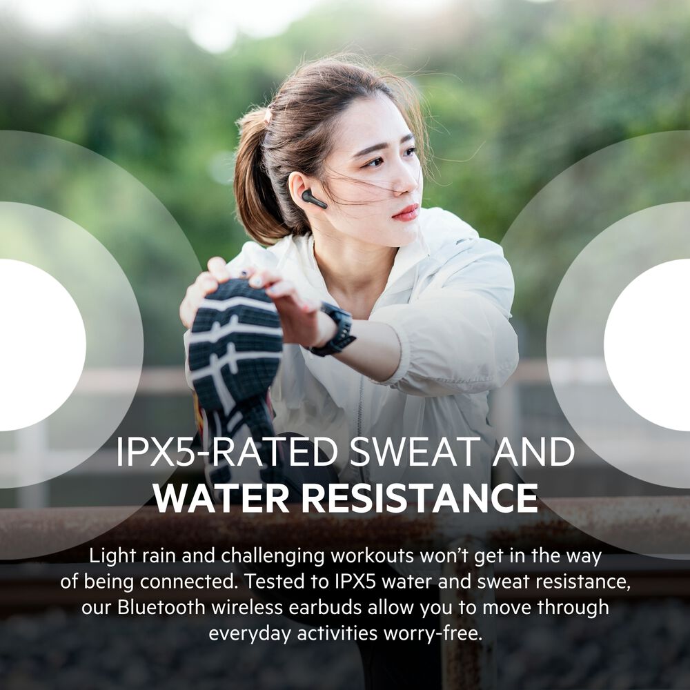 Noise Cancelling Earbuds, Black, hi-res