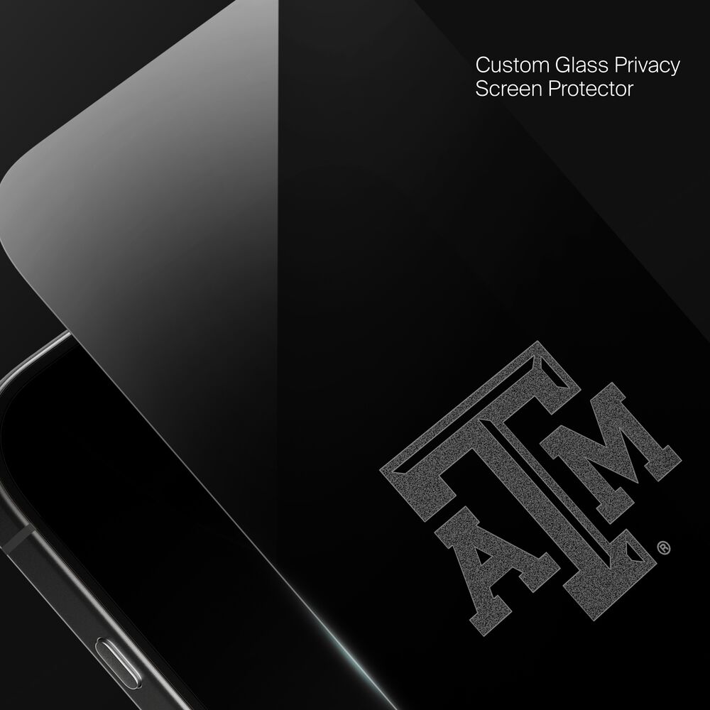 Texas A&M Aggies Custom Glass Screen Protector, , hi-res