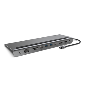 USB-C 11-in-1 Multiport Dock, Space Gray, hi-res