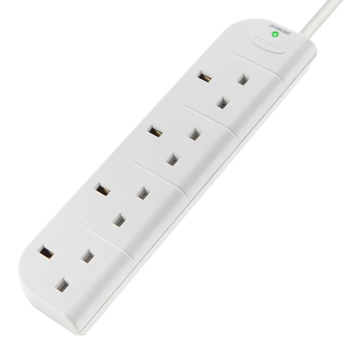 E-Series 4 Socket, 3-Metre SurgeStrip&trade;, , hi-res