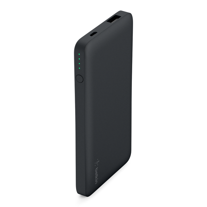 Pocket Power 5K Power Bank (Portable Charger), Black, hi-res