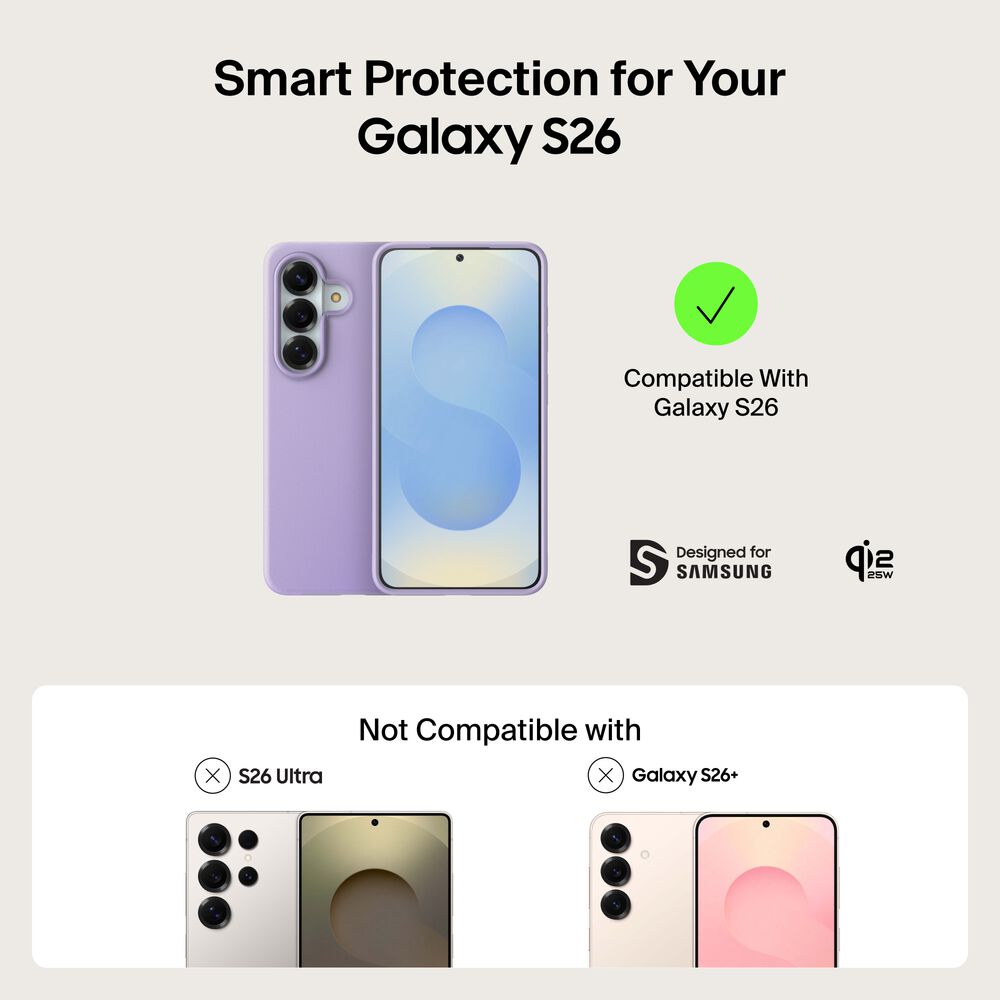 Protect Series Case for Samsung Galaxy S26, Lavender, hi-res