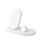 Wireless Charging Dock for iPhone + Apple Watch + USB-A port, White, hi-res