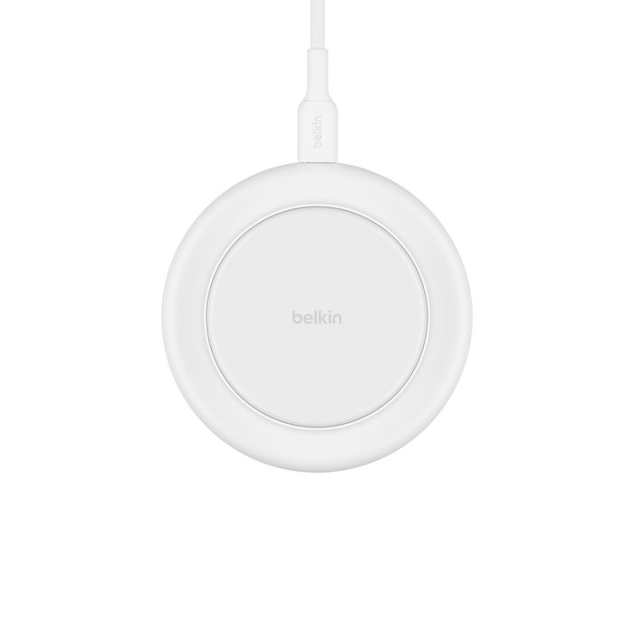 Magnetic Wireless Charging Pad with Qi2 15W, White, hi-res