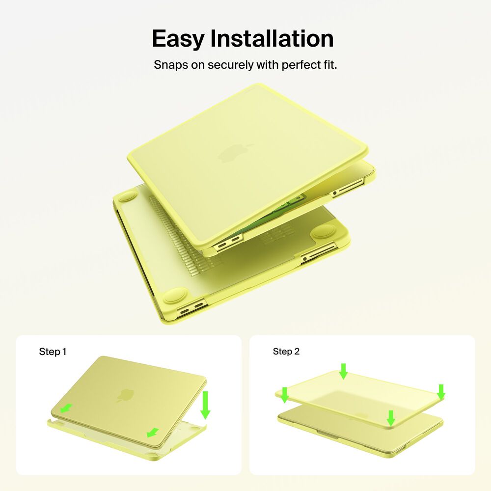 Hard Shell Case for MacBook Neo, Citrus Yellow, hi-res