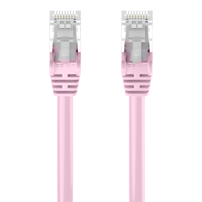 Cat6 Snagless Patch Cable, Pink, hi-res