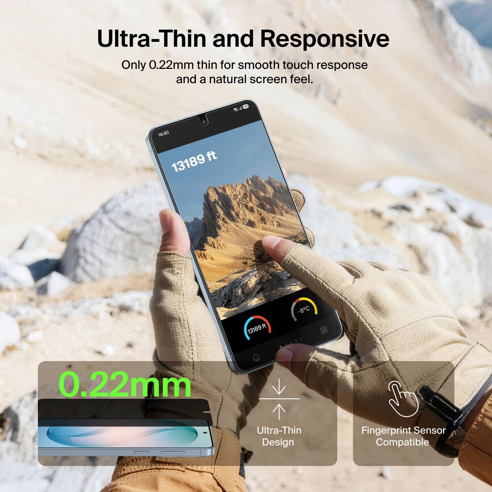 Titan EcoGuard Privacy Filter Screen Protector for Samsung Galaxy S26+, , hi-res