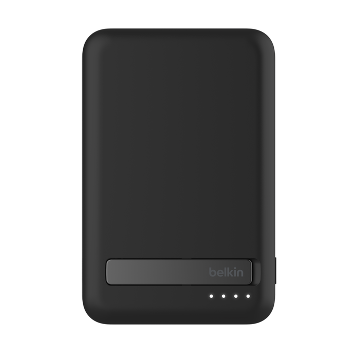 Magnetic Power Bank with Qi2 15W 5K, Black, hi-res