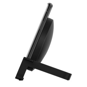 Wireless Charging Stand 10W (AC Adapter Not Included), Black, hi-res