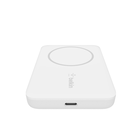 Magnetic Wireless Power Bank , White, hi-res