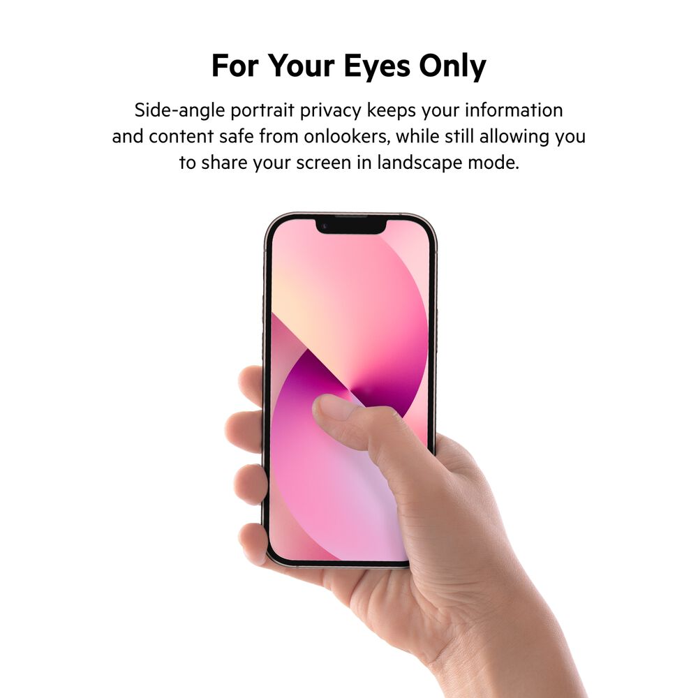 TemperedGlass Privacy Treated Screen Protector for iPhone 13 mini, , hi-res