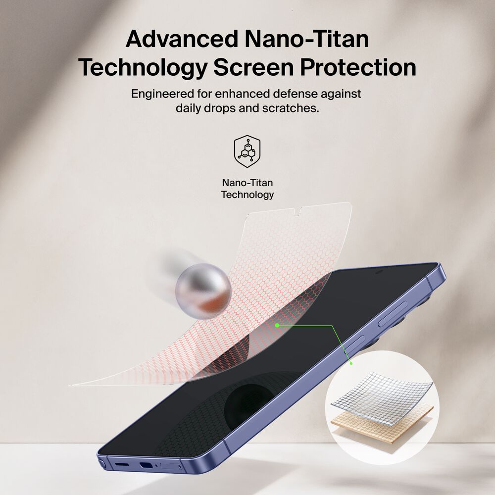 Titan EcoGuard Red Light Screen Protector for Samsung Galaxy S26 Ultra, , hi-res