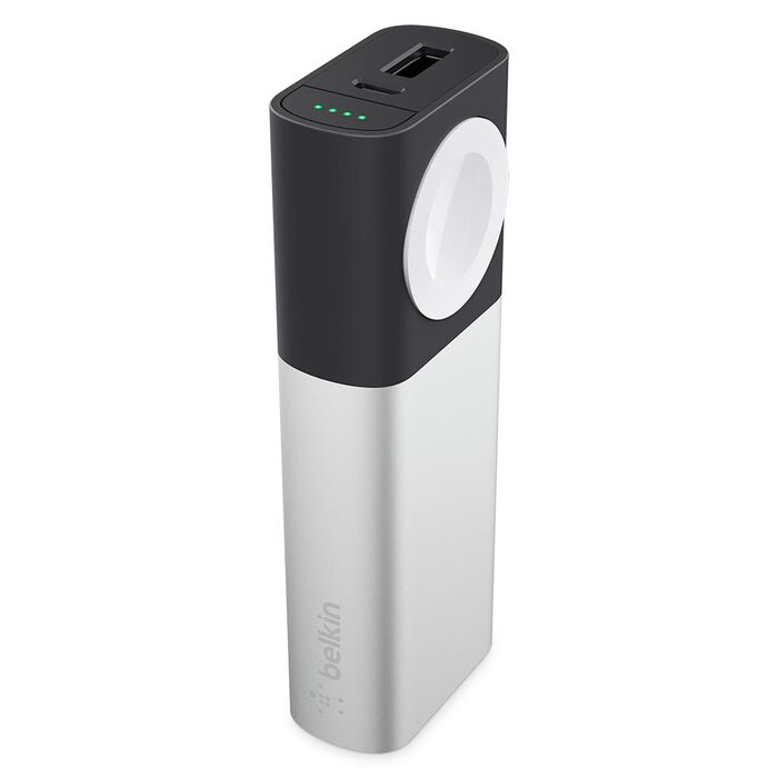 Apple Watch+iPhone用Valet Charger™ Power Pack 6700 mAh, Silver, hi-res