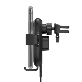 Wireless Car Charger with Vent Mount 10W, Black, hi-res