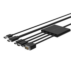 Multiport<sup>&reg;</sup> to HDMI<sup>&reg;</sup> Digital AV アダプタ<br>（VGA、USB-C、HDMI、Mini DisplayPort）, , hi-res
