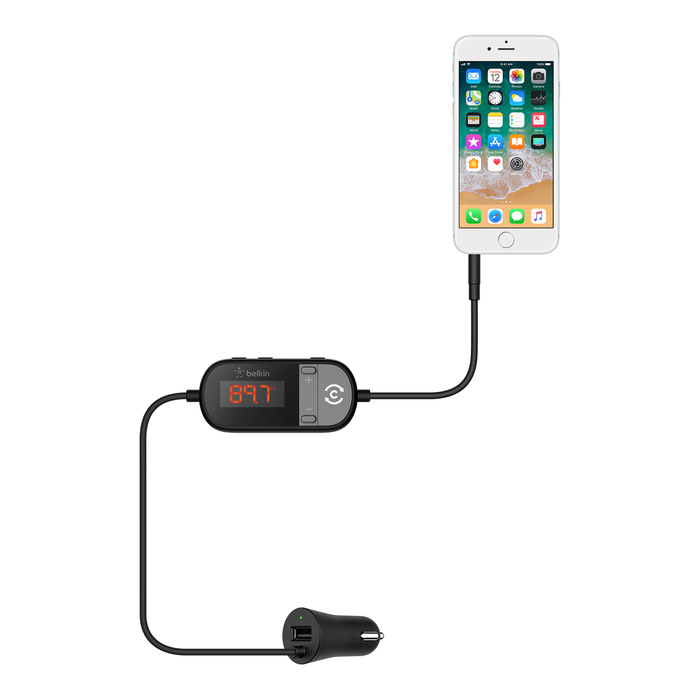 dwaas Openlijk Prestatie TuneCast® In-Car 3.5mm to FM Transmitter | Belkin | Belkin: US