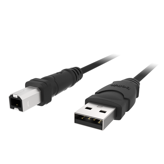 2.0 USB-A to USB-B Cable - 3ft