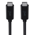 3.1 USB-C™ to USB-C ケーブル (USB Type-C™), Black, hi-res
