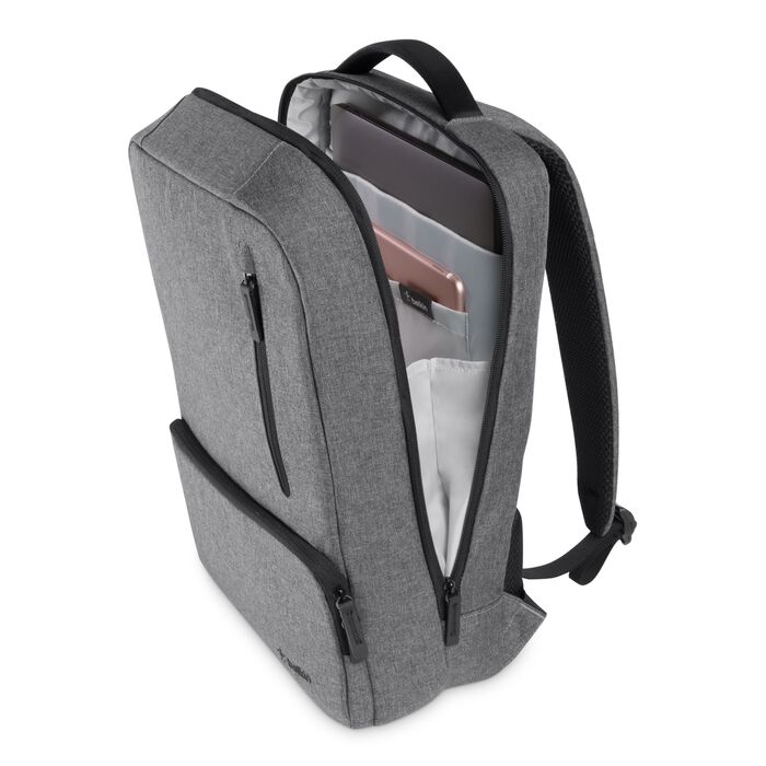 belkin classic pro 15.6 laptop backpack Slim Polyester for Laptops and Notebooks up to 15.4'' (Black / Light Gray) : Electronics Belkin Official Support - Getting