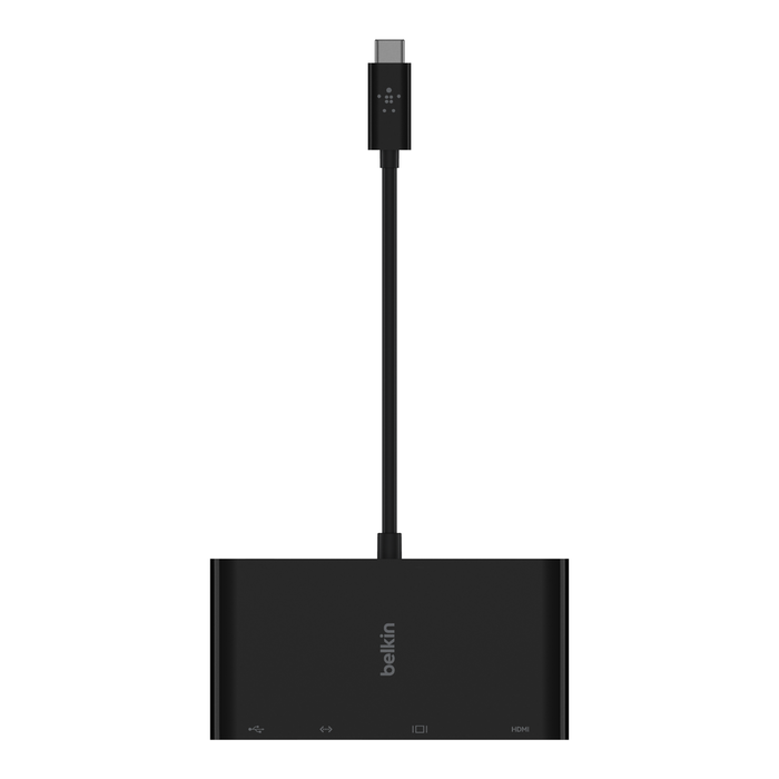 USB-C 4-in-1 Core Hub, Black, hi-res