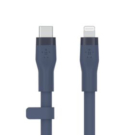 Cavo USB-C con connettore Lightning, Azzurro, hi-res