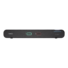 Universal 2nd Gen Secure KVM Switch, 2-Port Dual Head No CAC, Schwarz, hi-res