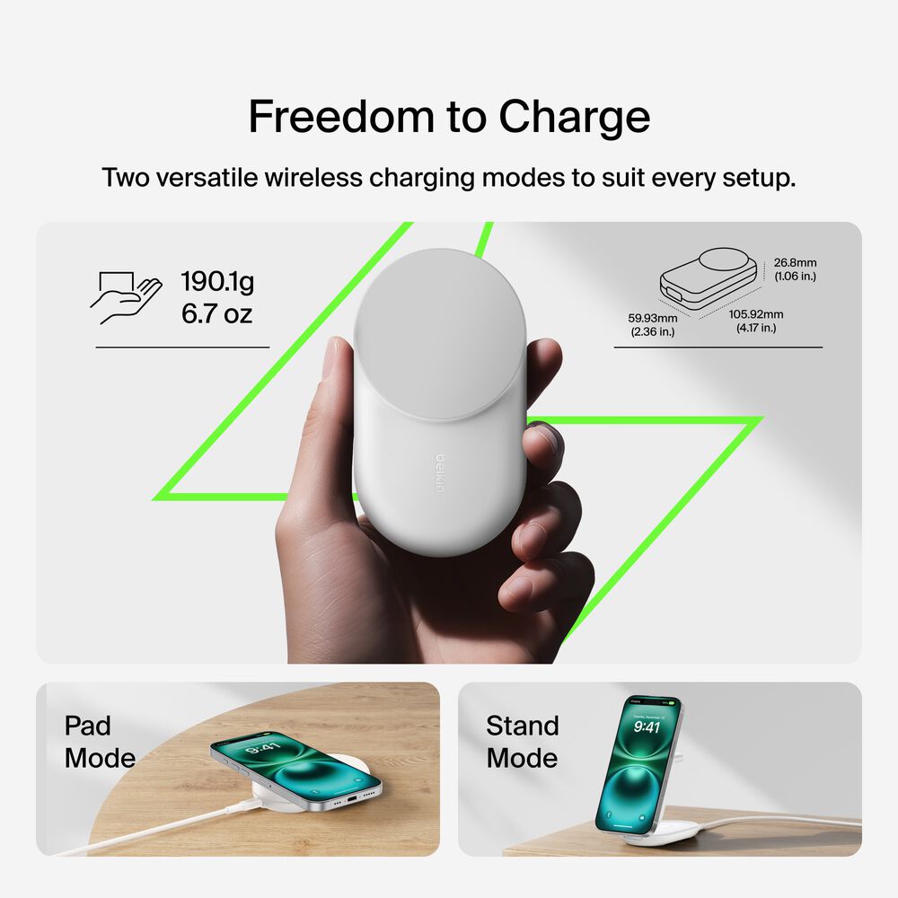 3-in-1 Foldable Magnetic Charger with Qi2 25W, , hi-res