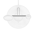 Kabelloses 3-in-1-Ladegerät mit offizieller MagSafe-Lademöglichkeit, 15 W, Weiß, hi-res
