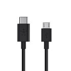 2.0 USB-C to Micro USB Charge Cable (USB Type-C), Black, hi-res