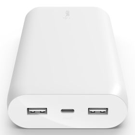 Belkin Batterie externe 20K Boost Charge avec câble USB-A vers USB-C Rose - Batterie  externe - LDLC