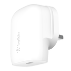 USB-C&reg; PD 3.0 PPS 30W 家用式充電器, 白色的, hi-res
