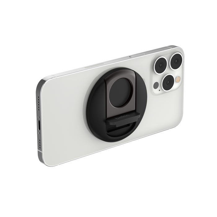 iPhone Mount with MagSafe for Mac Notebooks, Black, hi-res
