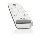12 Outlet Surge Protector with USB Charging, , hi-res