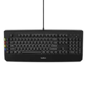 KVM Remote Control with Integrated Keyboard, Schwarz, hi-res