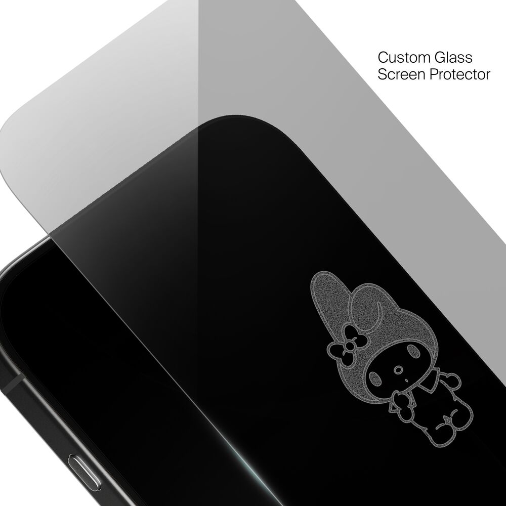 My Melody Hello Custom Glass Screen Protector, , hi-res
