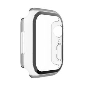 TemperedCurve 2 合 1 Apple Watch Series 9/8/7/6/5/4/SE屏幕保护膜配备保护壳, 透明, hi-res